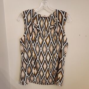 Tory Burch Faye Culotte Sleeveless Top